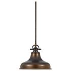 Quoizel One Light Pendant Emery in Palladian Bronze