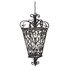 Quoizel Eight Light Outdoor Hanging Lantern Fort Quinn in Marcado Black