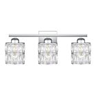 Quoizel Three Light Bath Gibson in Polished Chrome