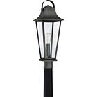 Galveston 1-Light Outdoor Post Mount in Mottled Black