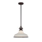 Quoizel One Light Pendant Grant in Palladian Bronze