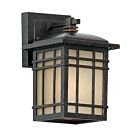 Quoizel One Light Outdoor Wall Lantern Hillcrest in Imperial Bronze