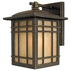 Quoizel One Light Outdoor Wall Lantern Hillcrest in Imperial Bronze