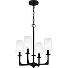 Hough 4-Light Chandelier in Mystic Black