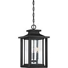 Quoizel Three Light Outdoor Hanging Lantern Wakefield in Earth Black