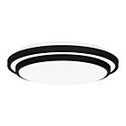 Quoizel LED Flush Mount Irving in Matte Black