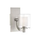 Quoizel One Light Bath Fixture Kolt in Brushed Nickel