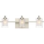 Quoizel Three Light Bath Fixture Kolt in Brushed Nickel