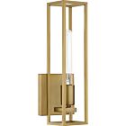 Quoizel One Light Bath Leighton in Weathered Brass