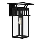 Markley 1-Light Outdoor Wall Mount in Earth Black