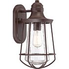 Marine 1-Light Outdoor Wall Lantern in Western Bronze