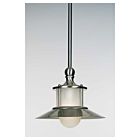 Quoizel One Light Mini Pendant New England in Brushed Nickel