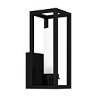 Quoizel One Light Outdoor Lantern Neville in Matte Black