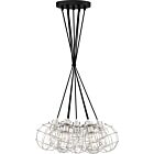 Navigator 7-Light Pendant in Earth Black