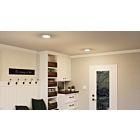 Quoizel LED Flush Mount Outskirts in Brushed Nickel