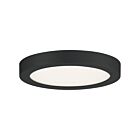 Quoizel LED Flush Mount Outskirts in Earth Black