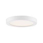 Quoizel LED Flush Mount Outskirts in Matte White