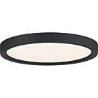 Quoizel LED Flush Mount Outskirts in Earth Black