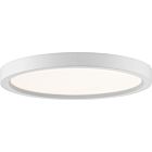 Quoizel LED Flush Mount Outskirts in Matte White