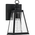 Quoizel One Light Outdoor Wall Lantern Paxton in Matte Black