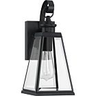 Quoizel One Light Outdoor Wall Lantern Paxton in Matte Black