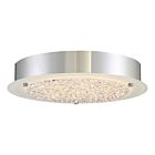 Quoizel LED Flush Mount Blaze in Polished Chrome