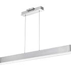 Quoizel LED Island Chandelier Cutlas in Brushed Aluminum