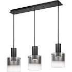 Quoizel LED Island Chandelier Kilmer in Earth Black