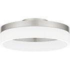 Quoizel LED Flush Mount Cohen in Brushed Nickel