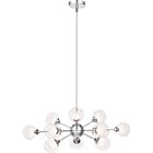 Quoizel 12 Light Chandelier Spellbound in Polished Chrome