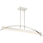 Quoizel LED Island Chandelier Sabre in Brushed Nickel