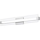 Quoizel LED Bath Fixture Salon in Polished Chrome