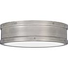 Quoizel LED Flush Mount Ahoy in Antique Polished Nickel