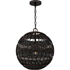 Quoizel One Light Pendant Quoizel Pendant in Western Bronze