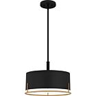 Quoizel Three Light Pendant Quoizel Pendant in Matte Black