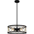 Quoizel Four Light Pendant Quoizel Pendant in Matte Black