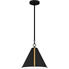 Quoizel Piccolo Pendant 1-Light Mini Pendant in Matte Black