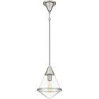 Quoizel One Light Mini Pendant Quoizel Piccolo Pendant in Brushed Nickel