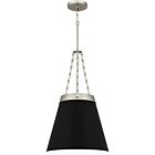 Quoizel One Light Pendant Quoizel Piccolo Pendant in Brushed Nickel