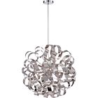 Quoizel 12 Light Pendant Ribbons in Polished Chrome