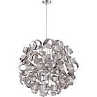 Quoizel 12 Light Pendant Ribbons in Polished Chrome