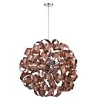 Quoizel 12 Light Pendant Ribbons in Satin Copper