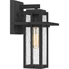 Quoizel One Light Outdoor Wall Mount Randall in Mottled Black