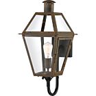 Quoizel One Light Outdoor Wall Lantern Rue De Royal in Industrial Bronze