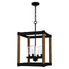 Rylan 4-Light Pendant in Matte Black