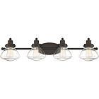 Scholar 4-Light Bathroom Vanity Light in Palladian Bronze