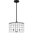 Seigler 3-Light Pendant in Matte Black