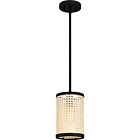 Syrah 1-Light Mini Pendant in Matte Black