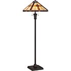 Quoizel Two Light Floor Lamp Bryant in Vintage Bronze