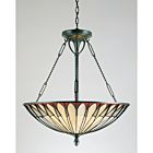 Quoizel Four Light Pendant Alahambre in Vintage Bronze